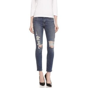 FRAME DENIM Le High Skinny Distressed Jeans, Seeley SZ 25